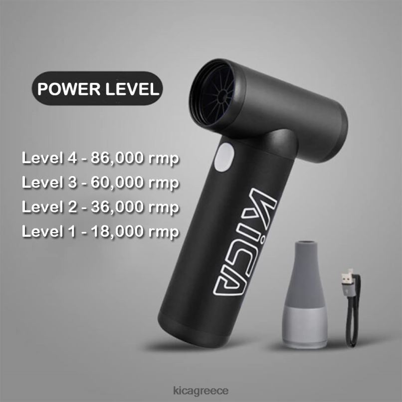 ανεμιστήρας τζετ kc1 μαύρος εργαλεία KiCA F8F8N1